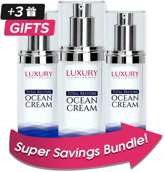 Total Restore Ocean Cream | 3 Bottles + 3 Gifts